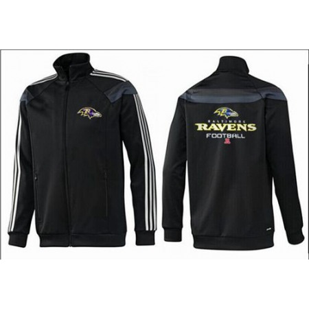 NFL Baltimore Ravens Victory Jacket Black_2