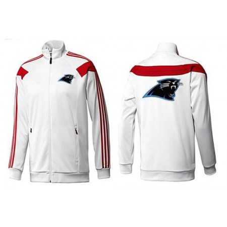 NFL Carolina Panthers Team Logo Jacket White