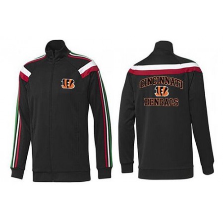 NFL Cincinnati Bengals Heart Jacket Black_1