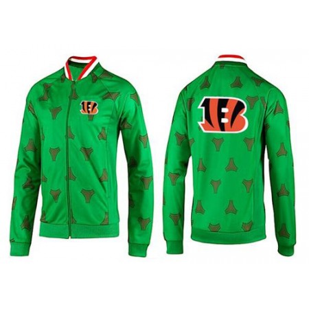 NFL Cincinnati Bengals Team Logo Jacket Green