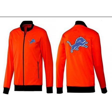 NFL Detroit Lions Team Logo Jacket Red