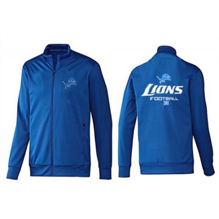 NFL Detroit Lions Victory Jacket Blue_1