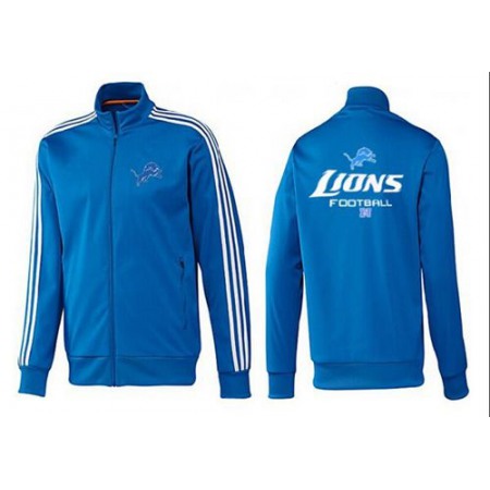 NFL Detroit Lions Victory Jacket Blue_2