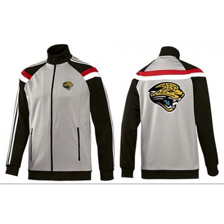 NFL Jacksonville Jaguars Team Logo Jacket Grey