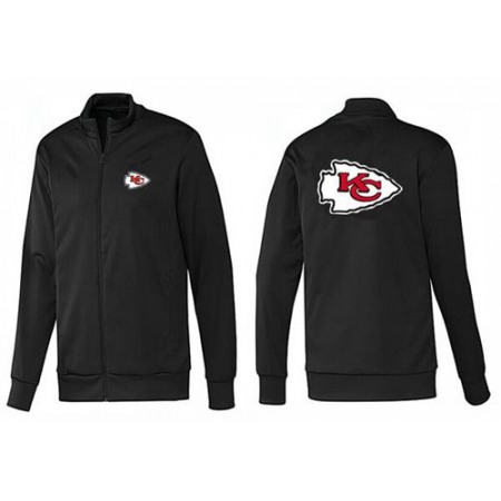 NFL Kansas City Chiefs Team Logo Jacket Black_1