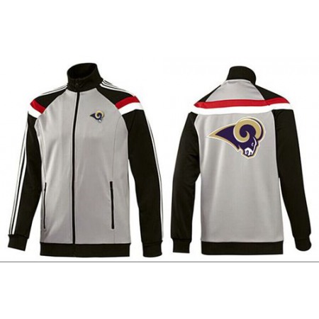 NFL Los Angeles Rams Team Logo Jacket Grey