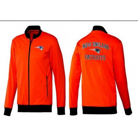 NFL New England Patriots Heart Jacket Orange