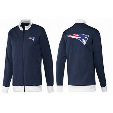 NFL New England Patriots Team Logo Jacket Dark Blue