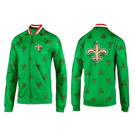 NFL New Orleans Saints Team Logo Jacket Green