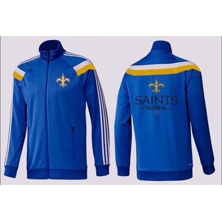 NFL New Orleans Saints Victory Jacket Blue