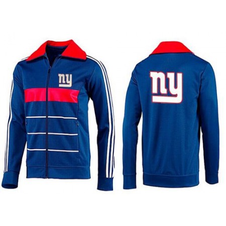 NFL New York Giants Team Logo Jacket Blue_4