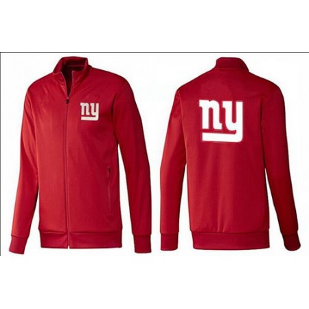 NFL New York Giants Team Logo Jacket Red_1