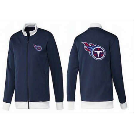 NFL Tennessee Titans Team Logo Jacket Dark Blue_1