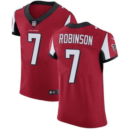 Nike Falcons #7 Bijan Robinson Red Team Color Men's Stitched NFL Vapor Untouchable Elite Jersey