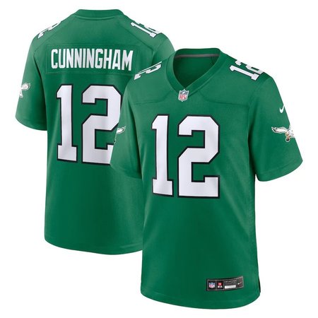 Men's Philadelphia Eagles Randall Cunningham Nike Kelly Green Alternate Retired Player Game Jersey